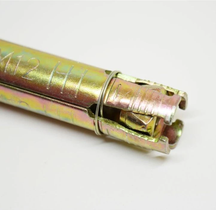 Four-claw Expansion Bolt Yellow Plating high quality