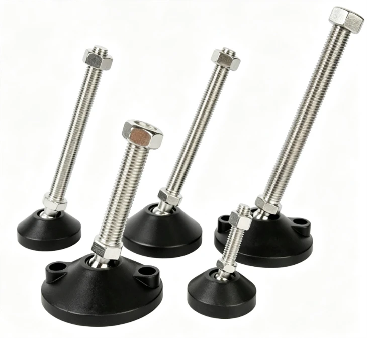 Industrial Leveling Feet | Adjustable Machine Foot Cup For CNC, Printing, Medical & Packaging Equipment – Anti-Corrosion Heavy Load Support Feet suppliers